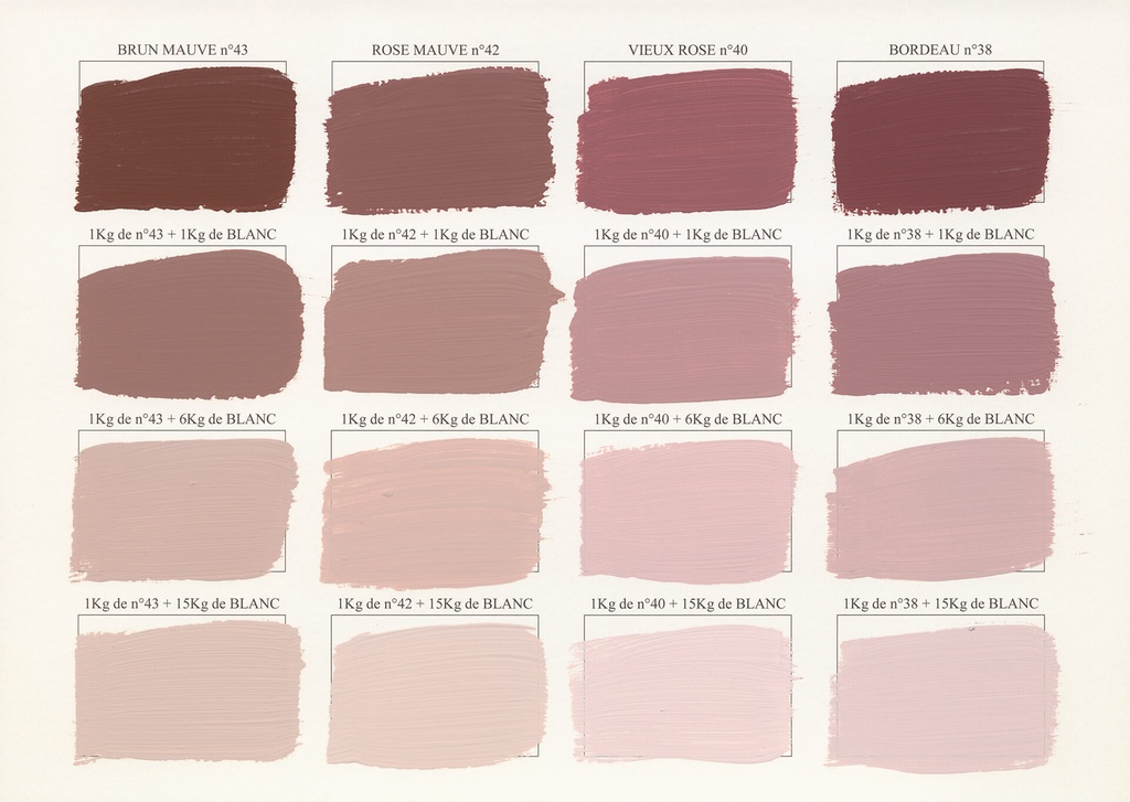 Gradient study sheet n°7 (Pink)